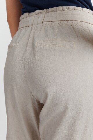 Oxmo Loosefit Hose 'Lennja' in Beige