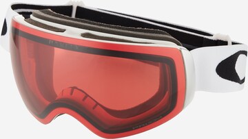 OAKLEY Спортни очила 'Flight Deck' в бяло: отпред