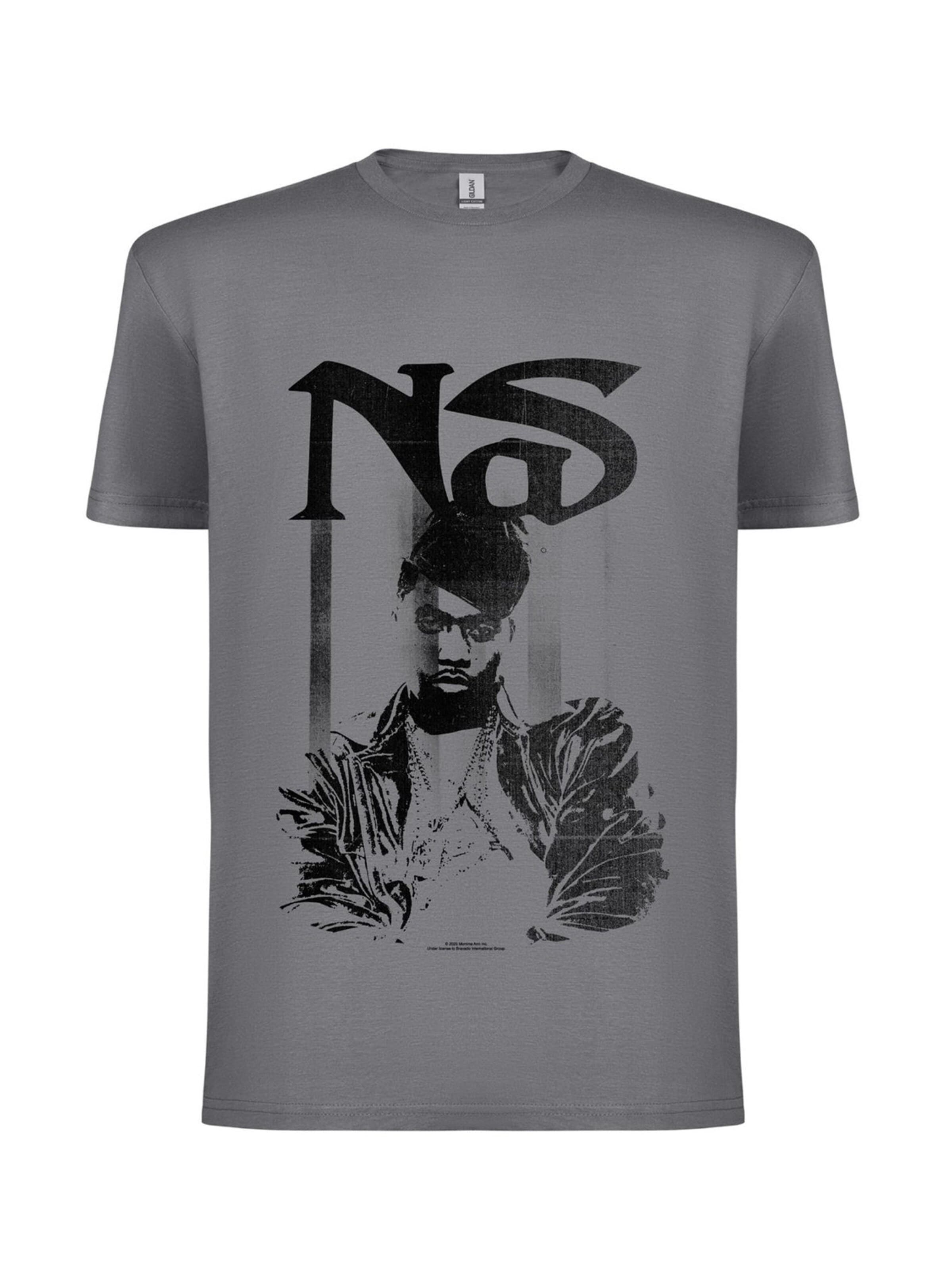 NAS Shirt 'Nas Master' in Grey: front