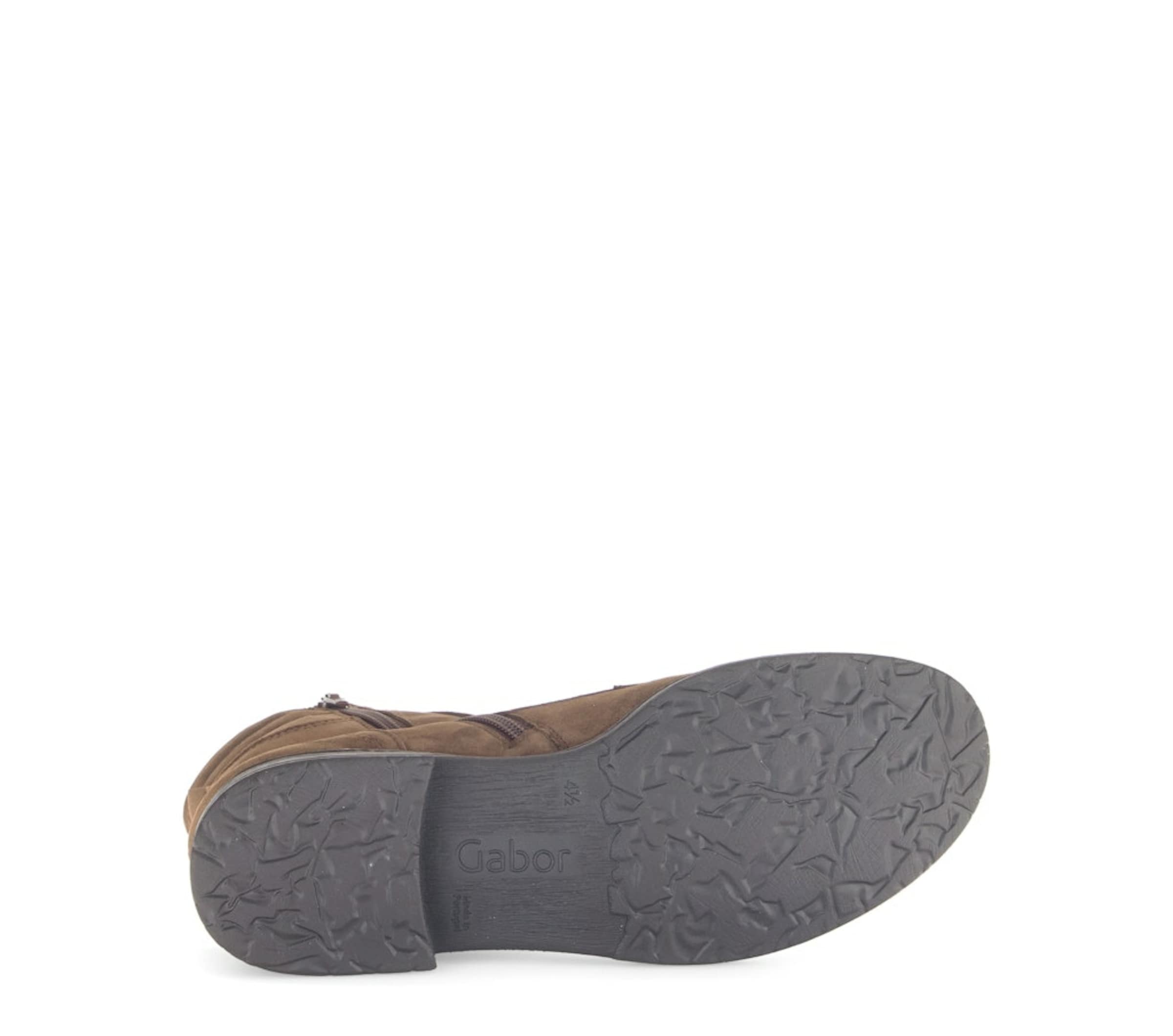 GABOR Schnürstiefelette in Braun