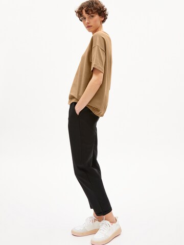 ARMEDANGELS Loose fit Pants 'Dania' in Black