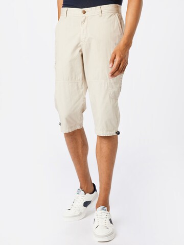 REDPOINT Regular Cargo trousers in White: front