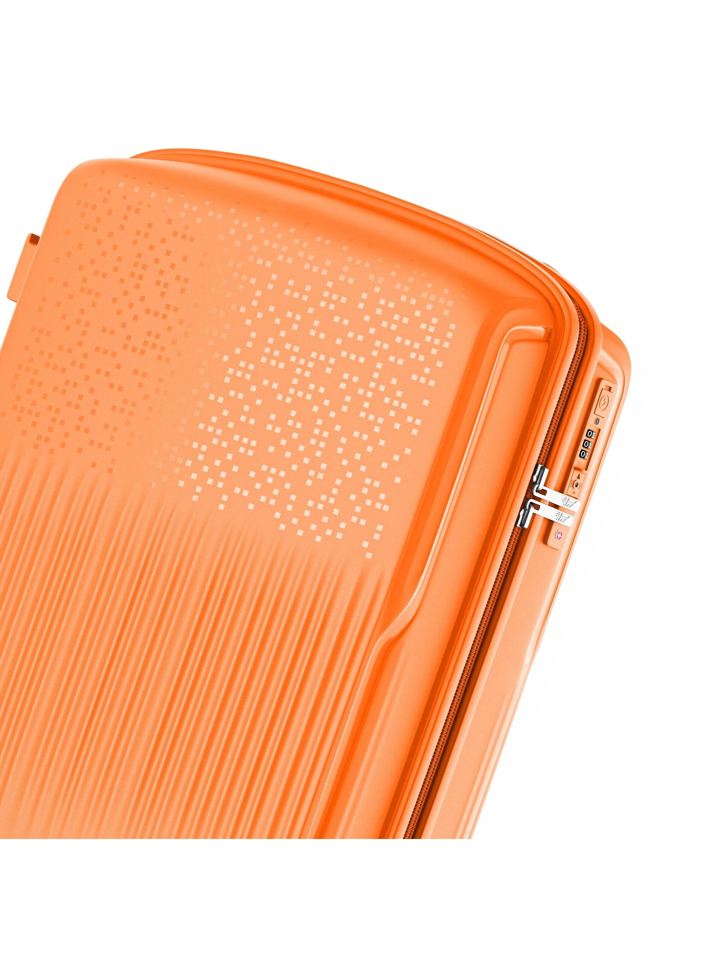 4FLY Suitcase Set 'Pixel' in Orange