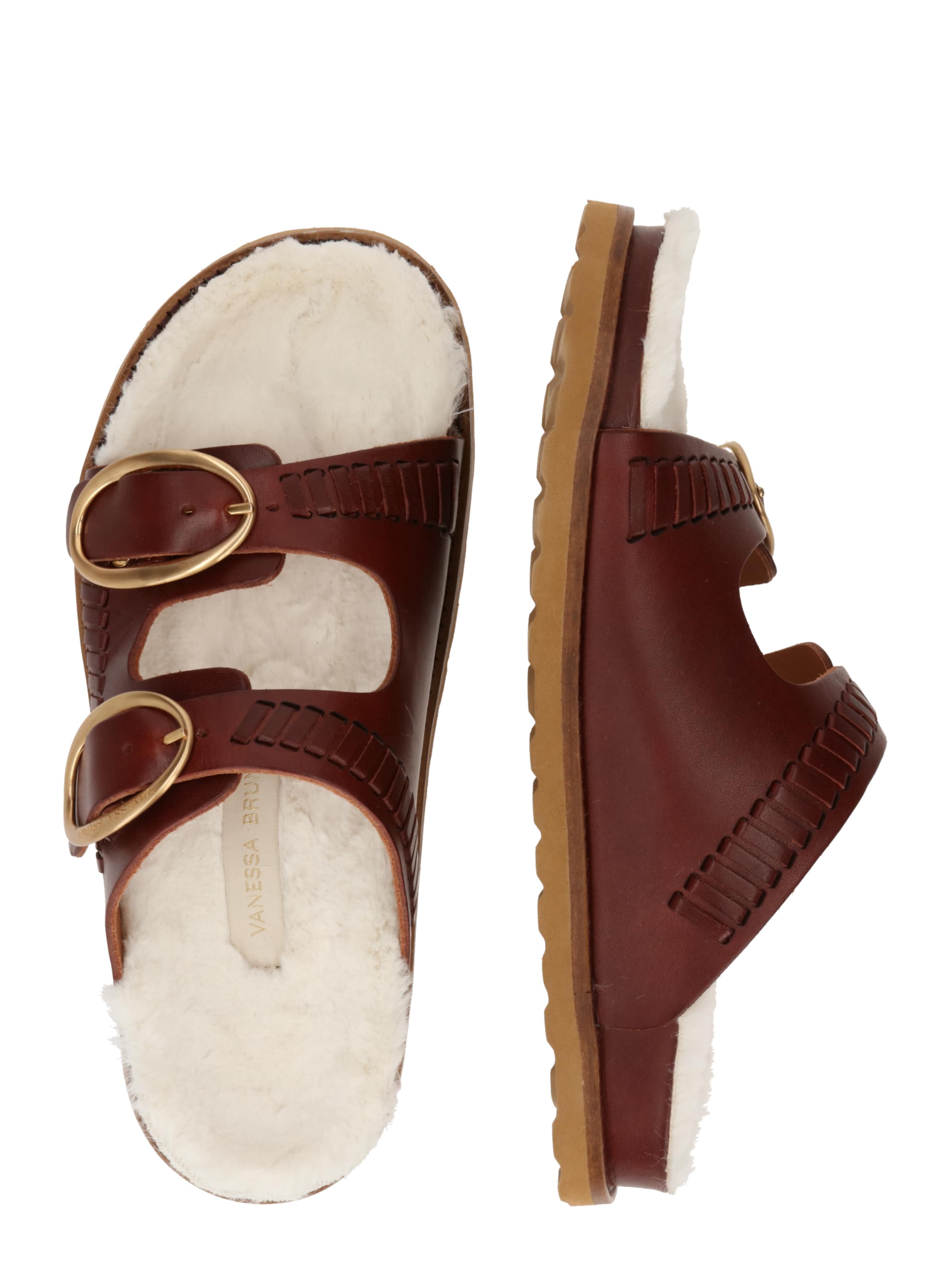 ruda Vanessa Bruno Šlepetės