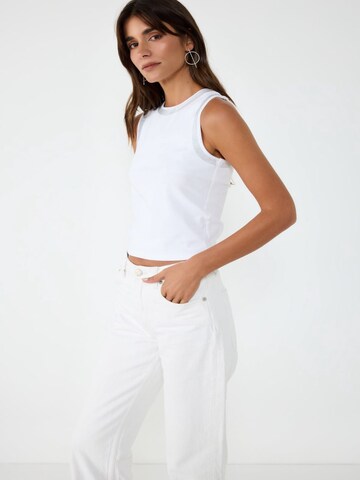No Matter What Top in White