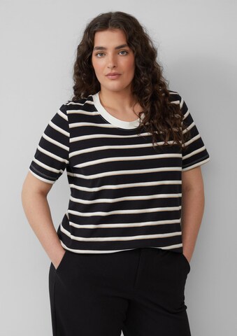 T-shirt s.Oliver en noir : devant