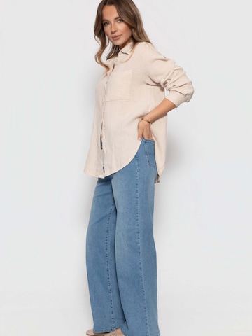 SASSYCLASSY Bluse‌‌‌‌‌‌‌‌‌ in Beige