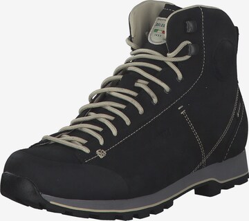 Dolomite Lace-Up Boots in Black: front