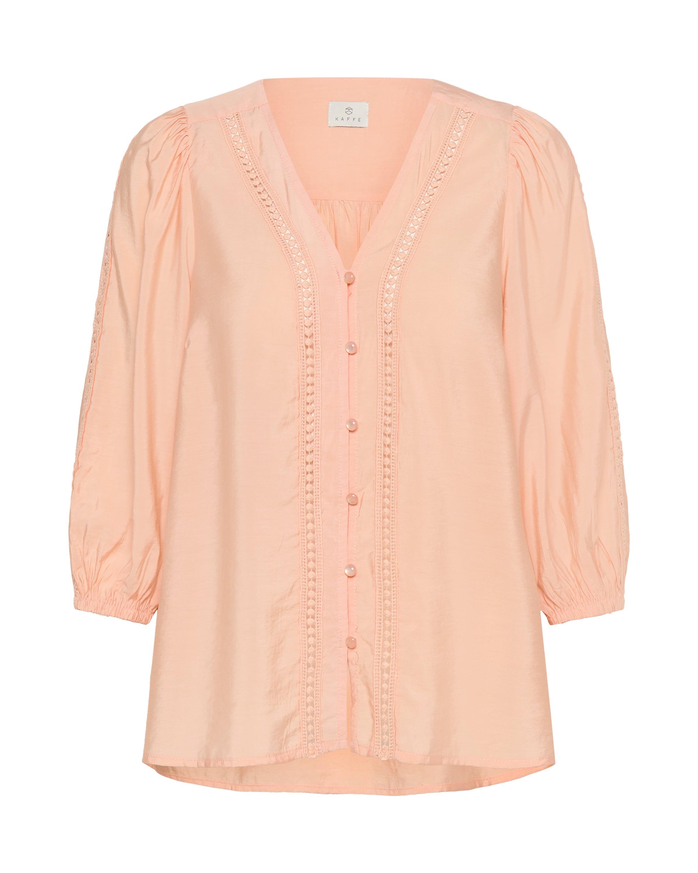 Kaffe Bluse in Orange: Vorderseite
