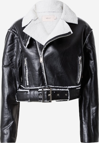 Veste mi-saison 'Aviator' NLY by Nelly en noir : devant