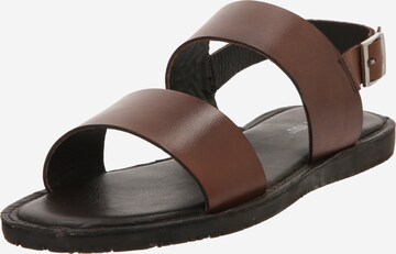 ABOUT YOU Sandal 'Jesper Sandal' i brun: framsida