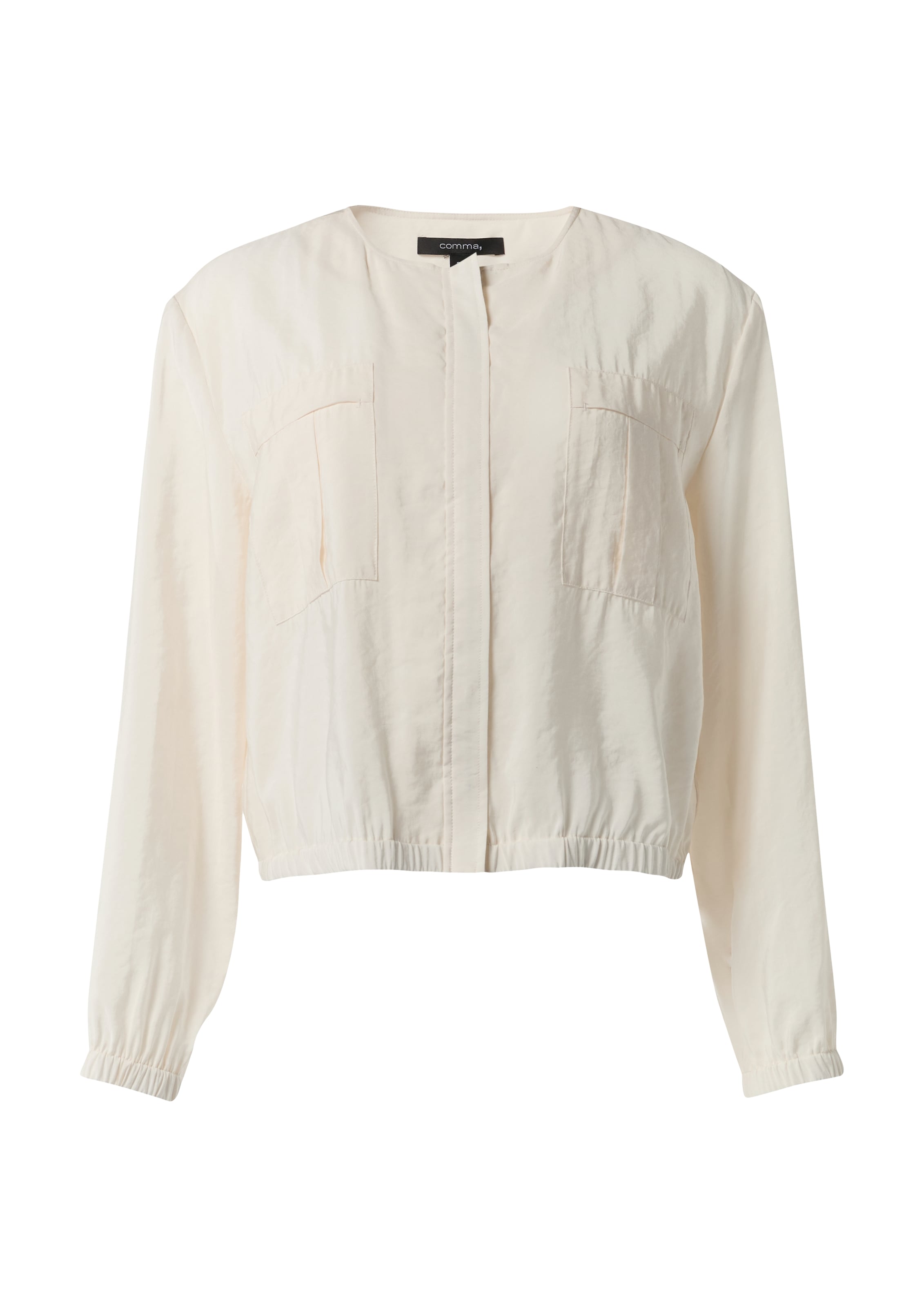 COMMA Tussenjas in Beige: voorkant