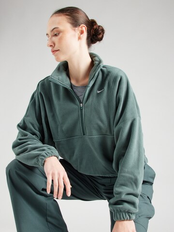 Pullover sportivo 'One' di NIKE in verde: frontale