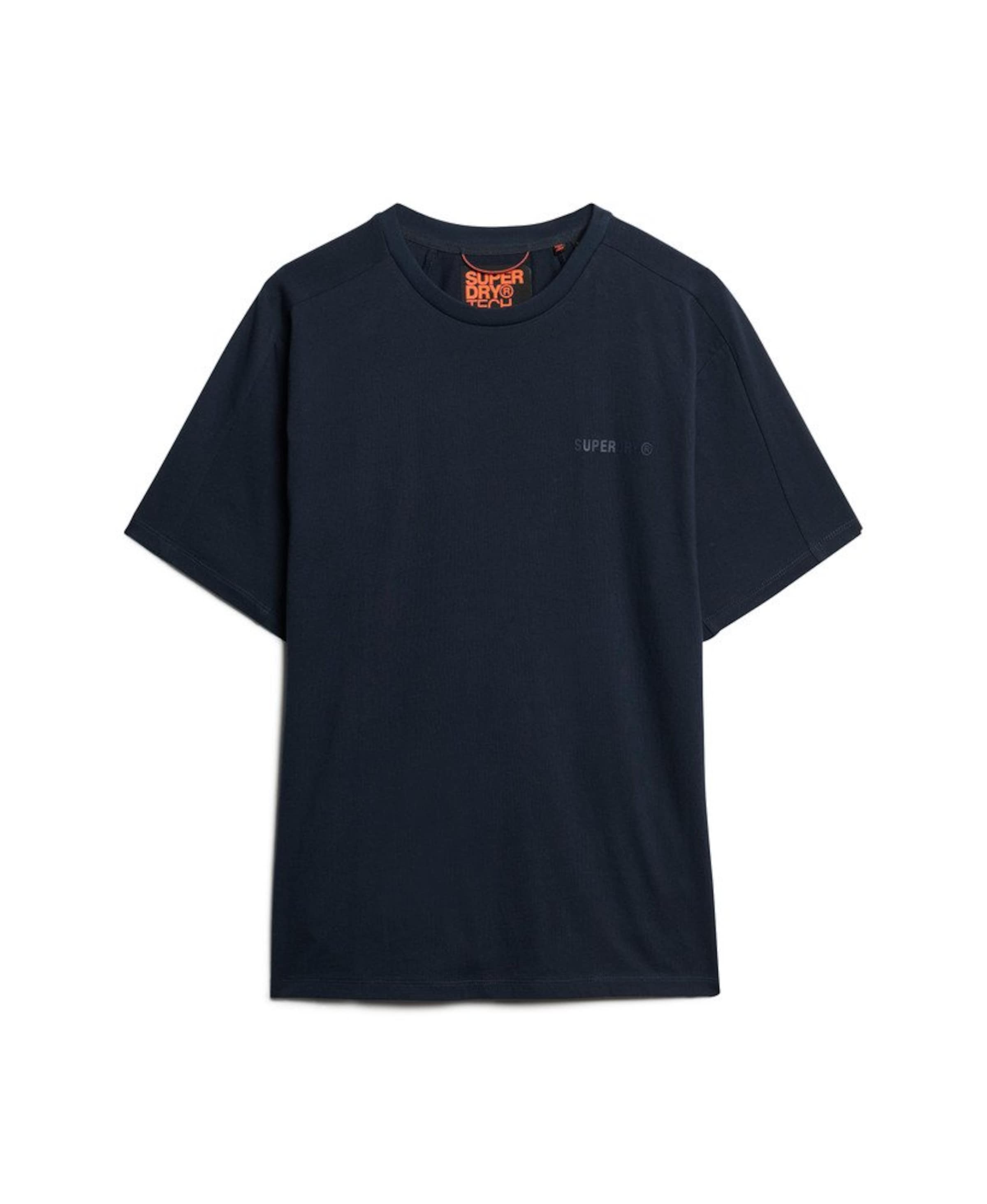 T-Shirt Superdry en bleu : devant