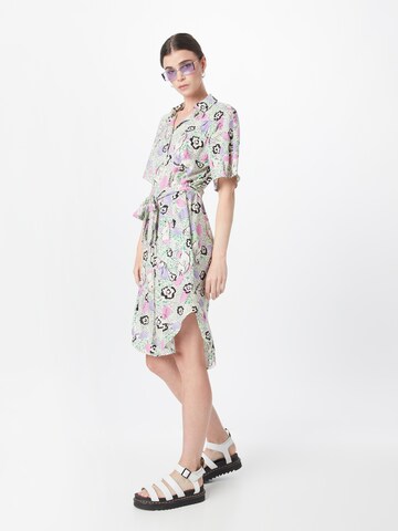 Monki Shirt dress in Purple