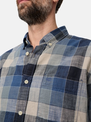 CAMEL ACTIVE Regular fit Button Up Shirt in Blue