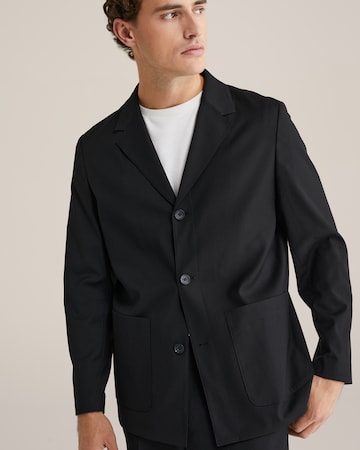 WE Fashion Regular Fit Sakko in Schwarz