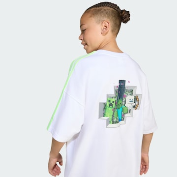 ADIDAS ORIGINALS Shirt 'Adidas Originals X Minecraft' in White
