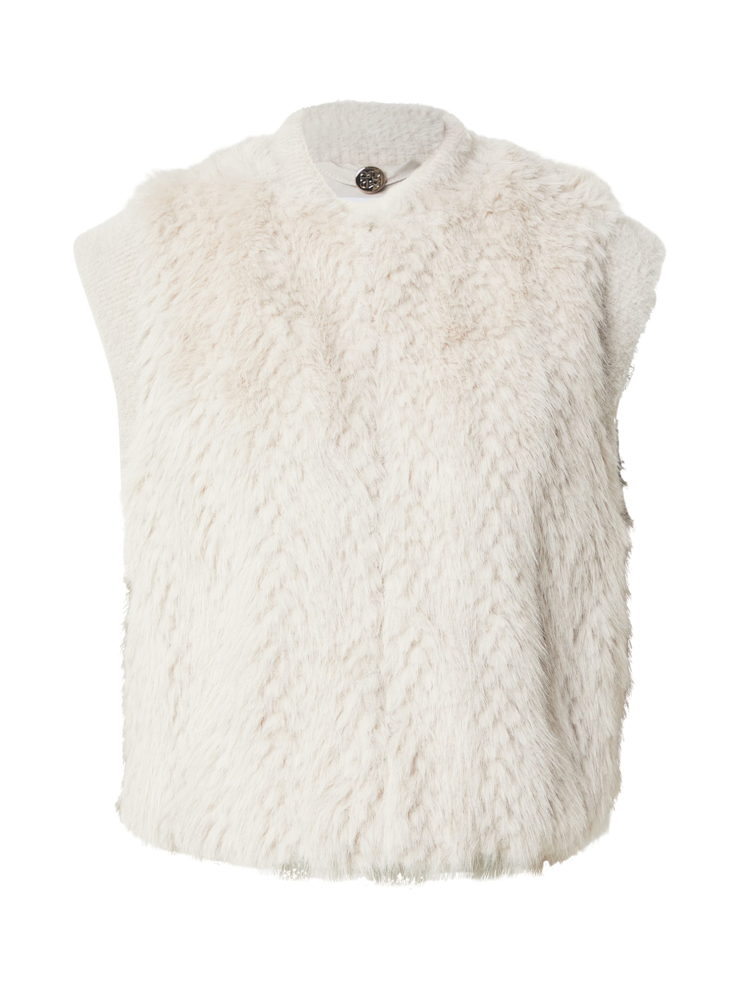 Gilet 'Alvita' di RINO & PELLE in bianco: frontale