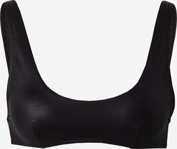 Bustier Hauts de bikini Calvin Klein Swimwear en noir : devant