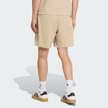 Loosefit Pantalon 'Trefoil Essentials' ADIDAS ORIGINALS en beige