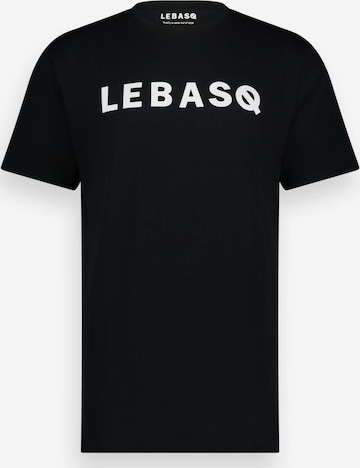 LEBASQ Shirt 'Crew' in Schwarz: Vorderseite