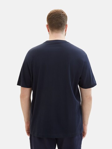 T-Shirt TOM TAILOR Men + en bleu