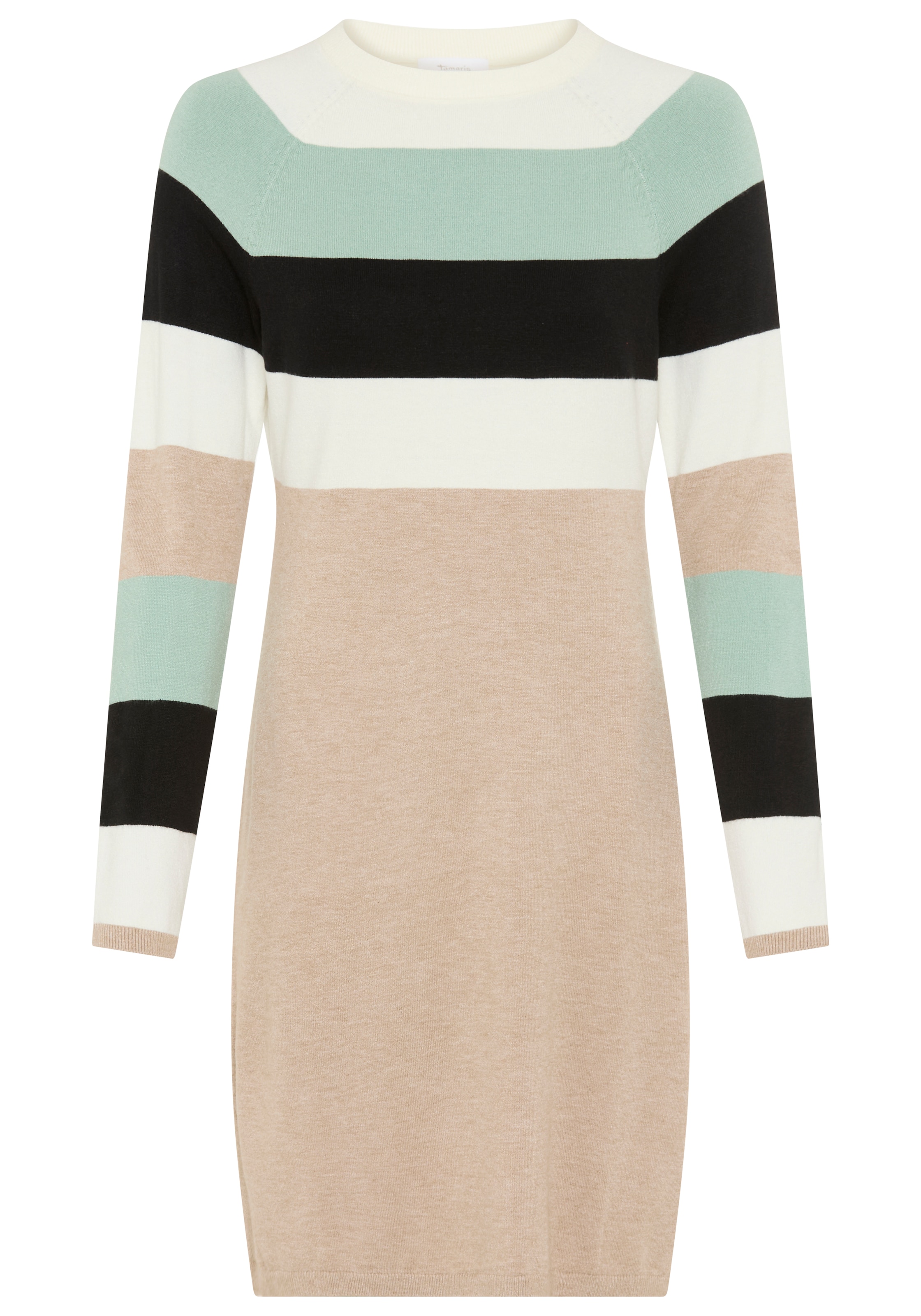 Tamaris Dress in Beige: front