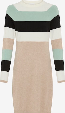 Tamaris Dress in Beige: front