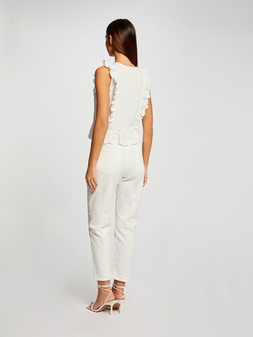 Morgan - Blusa 'DODAY' em branco