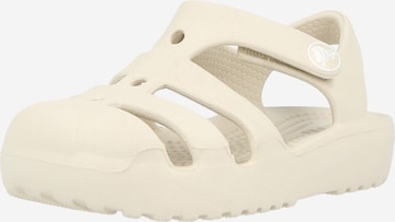 smėlio Crocs Atviri batai 'Classic Fisherman': priekis