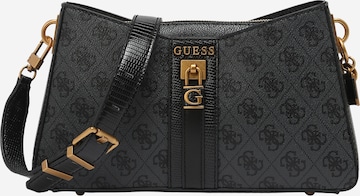 GUESS - Mala de ombro 'Ginevra' em cinzento: frente