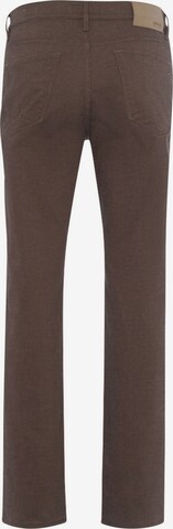 BRAX Slimfit Broek 'Chuck' in Bruin