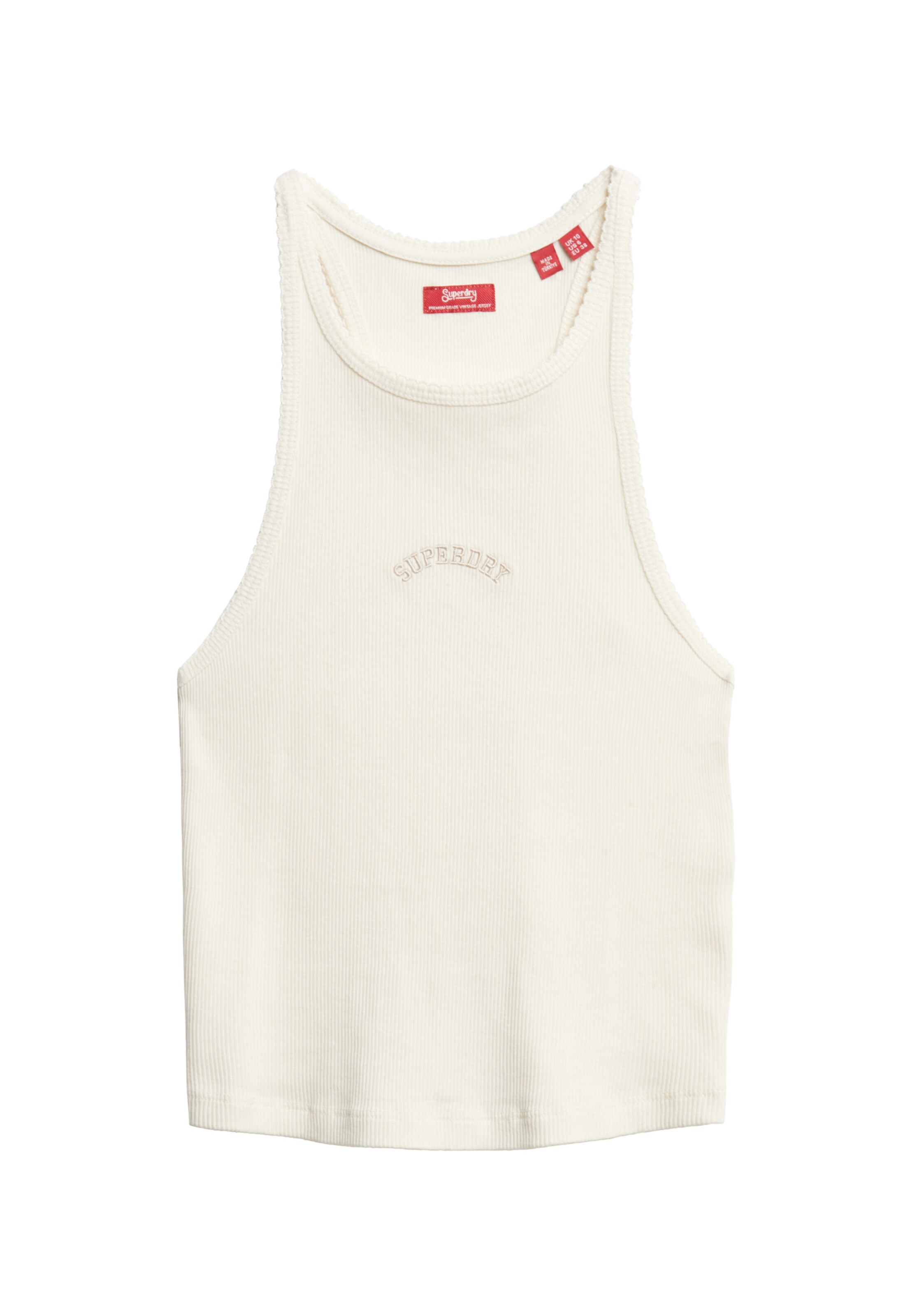 Superdry Top 'Essential' in White: front