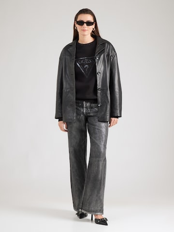 GUESS Sweatshirt in Schwarz