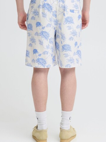 Casual Friday Loose fit Chino trousers ' CFJØsson Floral ' in Blue