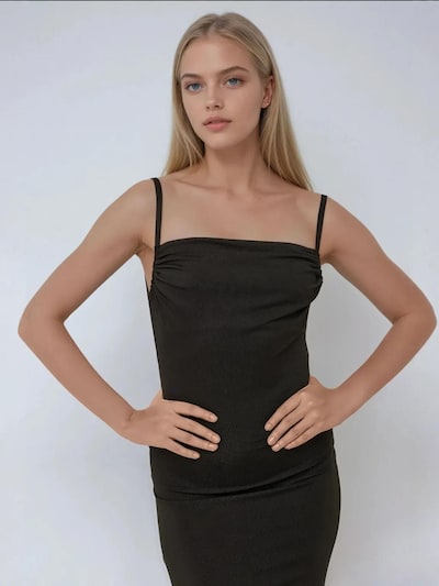 Hiccup Dress in Black, Item view