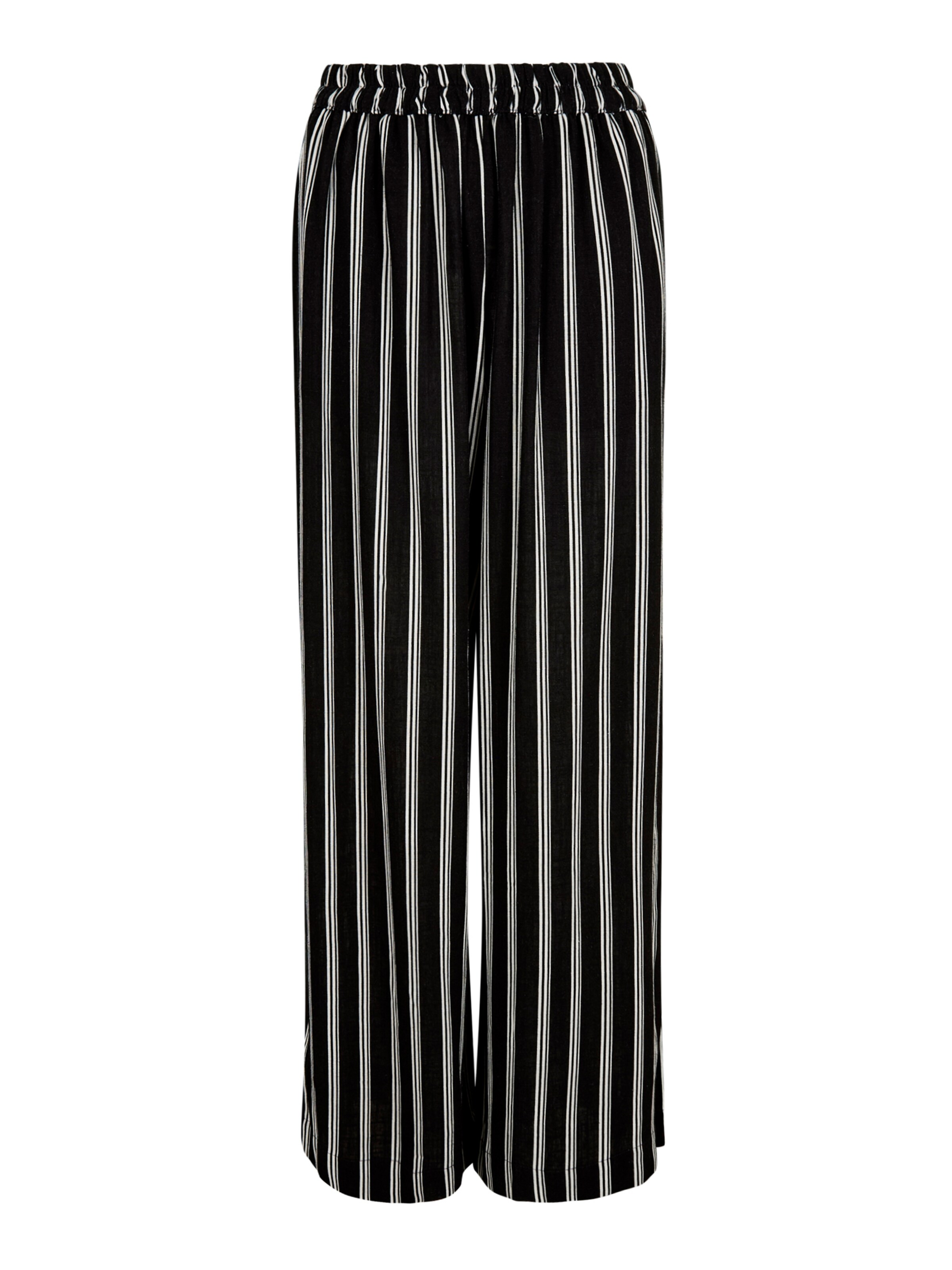 Wide Leg Pantalon ' ' Apricot en noir : devant