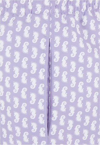 Pantaloncini da bagno di Urban Classics in lilla
