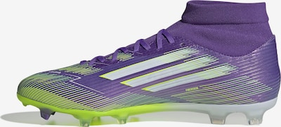 ADIDAS PERFORMANCE Jalkapallokengät 'F50 League' värissä vaaleanvihreä / tummanvioletti / offwhite, Tuotenäkymä