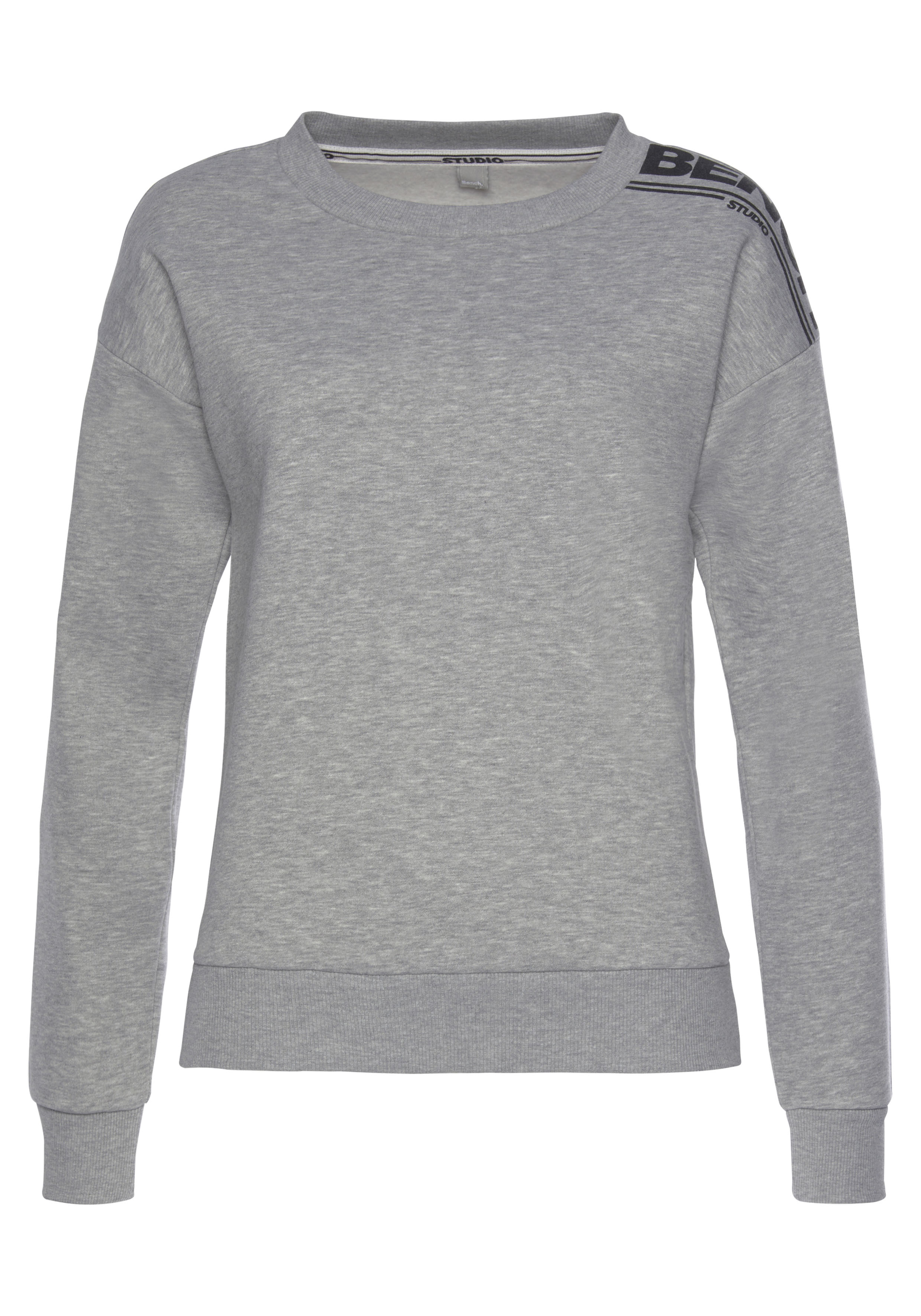 Abbigliamento Più sostenibile BENCH Felpa in Grigio Sfumato Abbigliamento Più sostenibile BENCH Felpa in Grigio Sfumato