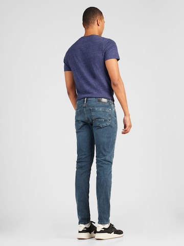 Coupe slim Jean 'James' Mavi en bleu