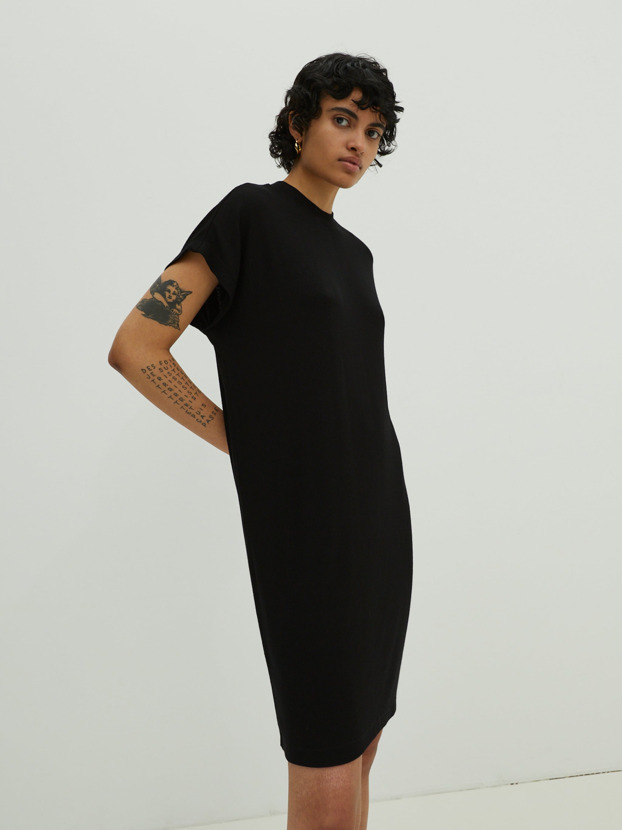 EDITED Producten Jurk 'Karisa' Zwart