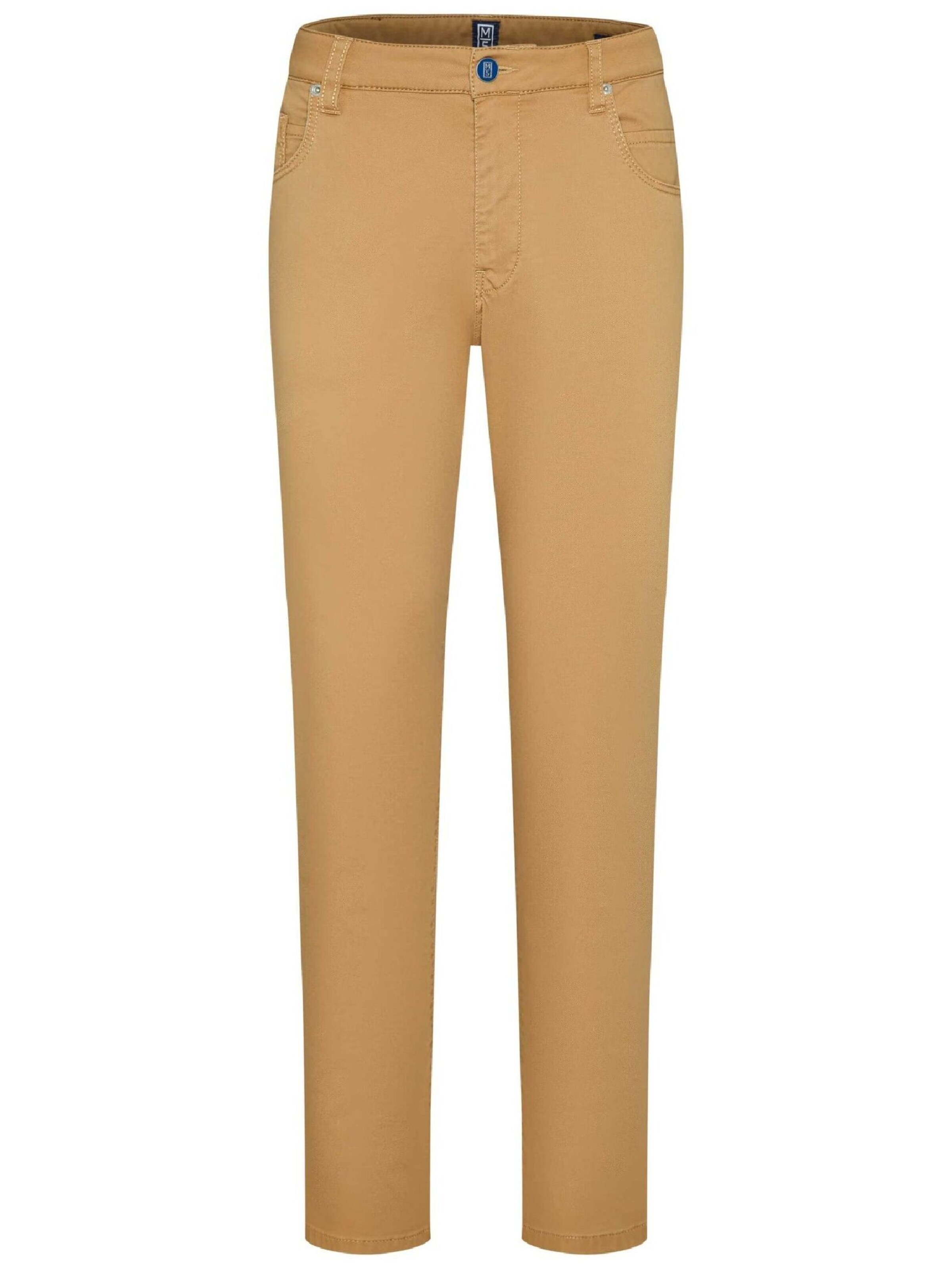 MEYER Chino trousers in Brown: front