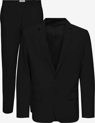 Only & Sons Kostym 'EVE' i svart: framsida