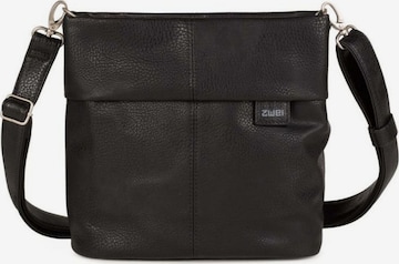 ZWEI Crossbody Bag 'Mademoiselle' in Black: front