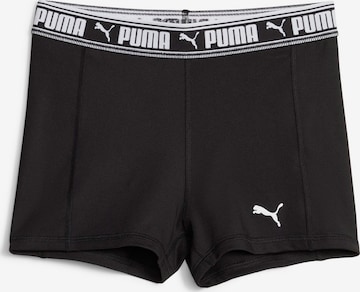 PUMA Skinny Leggings in Black: front