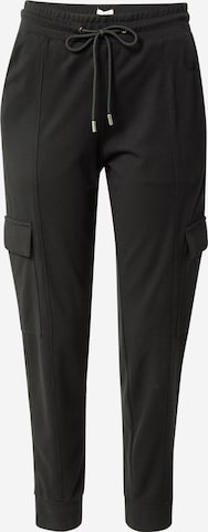 TOM TAILOR Cargo Pants in Black: front