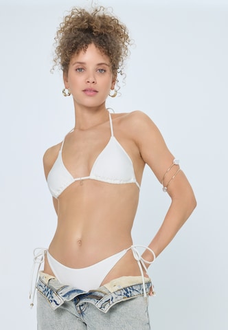 LSCN by LASCANA Trikotni nedrčki Bikini zgornji del | bež barva