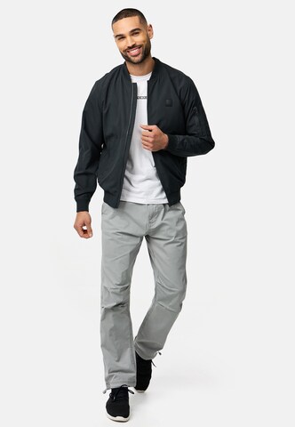 INDICODE JEANS Tapered Hose 'Paulino' in Grau